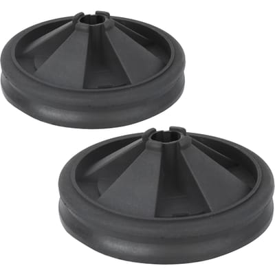 2 Pièces Silicone Couvercle Anti-Éclaboussures pour Broyeur de Déchets Diamètre Extérieur 87mm Convient pour InSinkErator