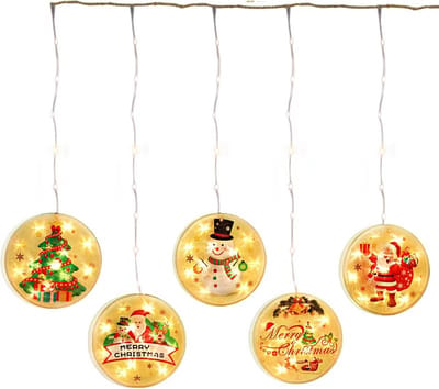 Somstyle Kerstboom LED verlichting 3D - Decoratie Kerstmis - Warm Wit Licht - Kerstversiering Binnen & Buiten - Lichtsnoer - Met USB - 3M
