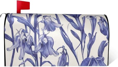 Brievenbus Cover - Magnetische Wrap - Tuin Decoratie - Waterdicht Oxford Doek - 53.3 x 45.7 cm - Zwart