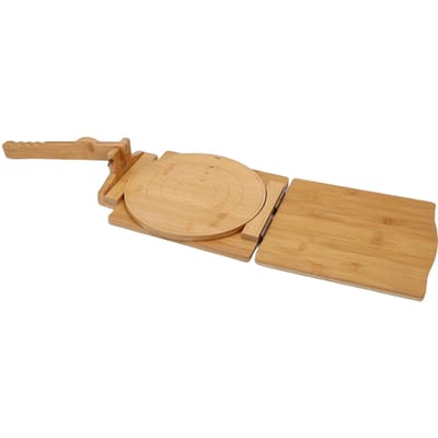 Houten Tortilla Pers Draaibaar Keuken Hout Deegpers Zwaar Uitgevoerd Maïs Tortilla Machine beige