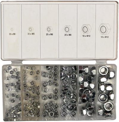 Assortiment doos - borgmoeren - 146 delig