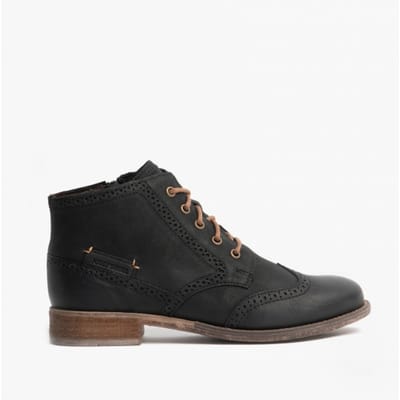 Josef Seibel Sienna 74 Dames Leren Enkellaarsjes Zwart