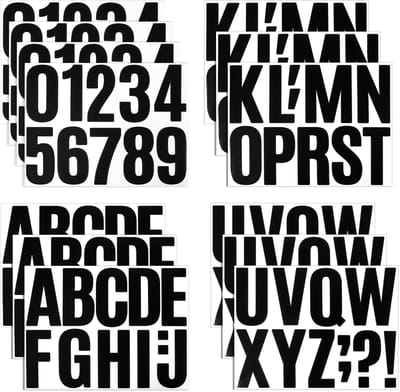 Allecto - Zelfklevende Vinyl Letters - Diy Ambachten - Waterdicht