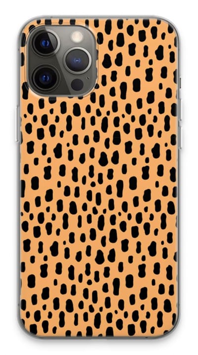 Case Company® - Hoesje geschikt voor iPhone 13 Pro Max hoesje - Panter - Soft Cover Telefoonhoesje - Bescherming aan alle Kanten en Schermrand