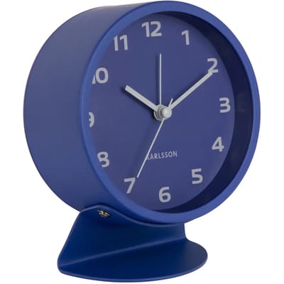 Karlsson - Wekker Cool Retro - Cobalt blue