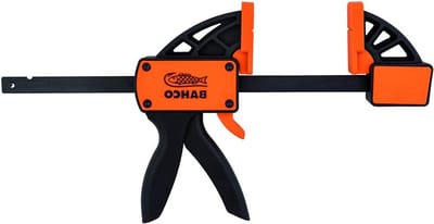 Snelspanbekken Set - Hoge sterkte - Werkstukken Klemmen - Duurzaam staal - 230 mm - Oranje