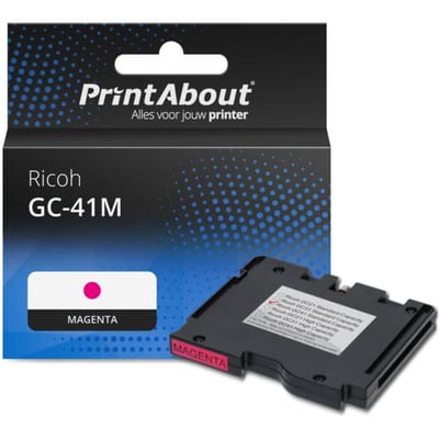 PrintAbout huismerk Inktcartridge GC-41M (405763) Magenta Geschikt voor Ricoh