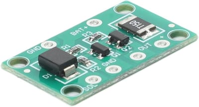 Zonnepaneel Besturingsplaat - Solar Lamp Module - Automatische Verlichting - Dag Nacht Schakeling - 25 x 15 mm - Groen
