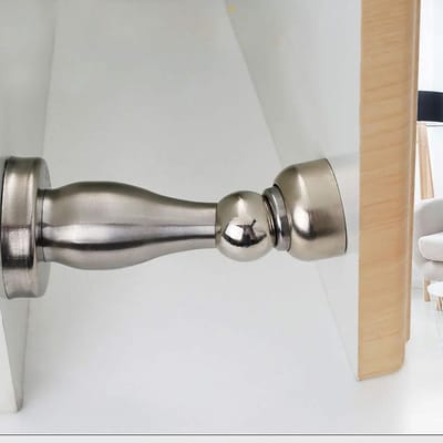 Magnetische Deurstopper - Metalen Houder - Deur Openhouden - Sterke Zuigkracht - 15x15x15 cm - Zwart