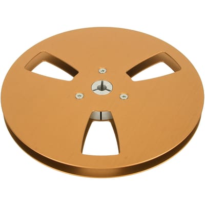 Bobine de ruban vide de 14 pouces, 3 trous, résistance au vent, bobine ouverte, bobine de prise de son pour enregistrement or