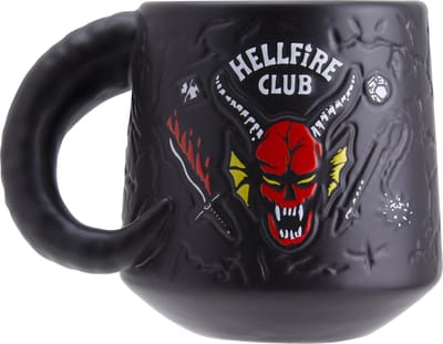 Stranger Things - Hellfire Club Demon Embossed Mok