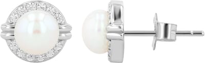 AKZENT Akzent Dames Oorbel "Laru" uit 925 Sterlingzilver, gerhodineerd, duurzaam