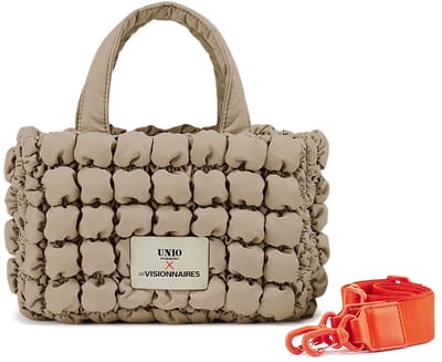 Unio Hamburg x Les Visionnaires handtas schoudertas Bubble Unio Cortina Toast beige
