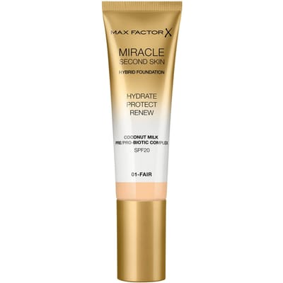 Max Factor Miracle Touch Second Skin 30ml (Various Shades) - Fair