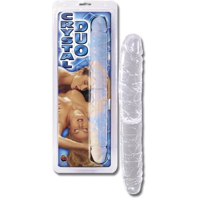 Transparante Dubbele dildo