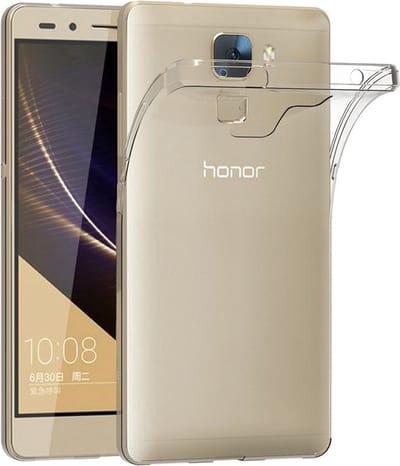 Hoesje voor Honor 7 backcover Shockproof siliconen Transparant