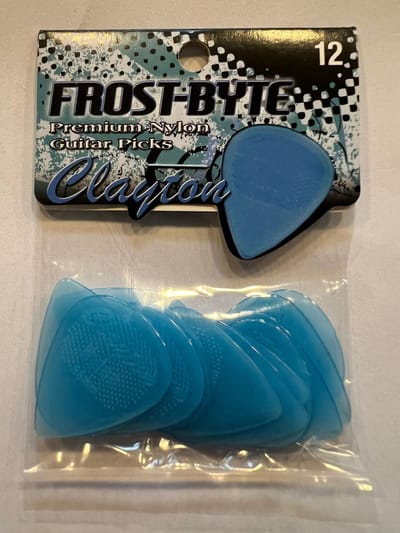 Clayton - Frost-Byte plectrum - 0.66 mm - 12-pack