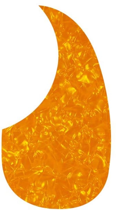 Boston AG-100-PY Slagplaat Akoestische Gitaar Druppelvormig - Pearl Yellow