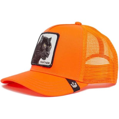 Mode Dieren Borduren Baseball Caps Mannen Vrouwen Snapback Hiphop Hoed Zomer Ademend Mesh Zon Gorras Unisex Streetwear Bone orange
