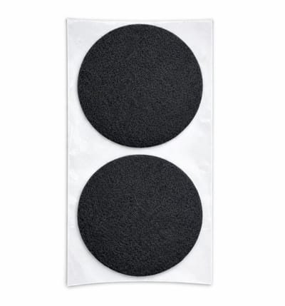 Anti Kras Vloerbeschermers Viltjes Zwart - 2 Stuks - Ø100 mm - 3mm Dik - Zelfklevend Meubelvilt - Vloerglijders - Stoelviltjes - Vilt - Plakvilt Stoelpoten - Meubels - FSW-Products