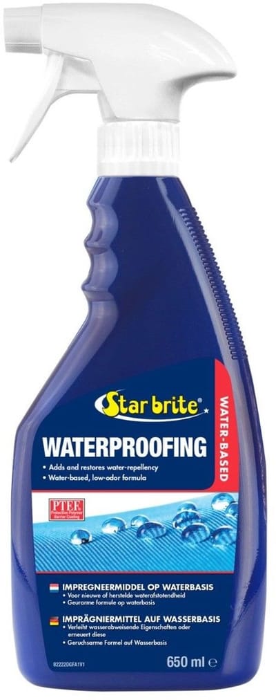 STAR BRITE Waterbasis Impregneerspray, Impregneermiddel + Vlekafstoter + UV-Bescherming - 650 ml