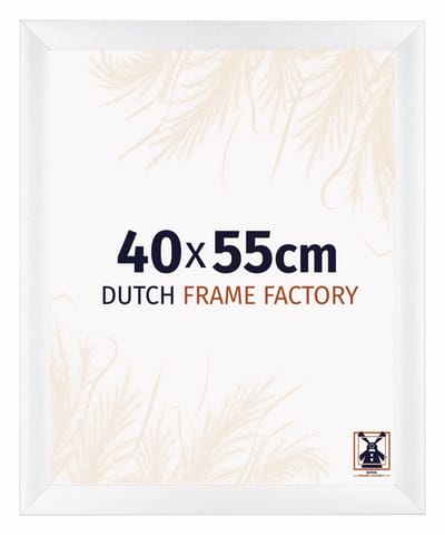 Fotolijst 40x55 cm - MDF - Wit Mat - Praag