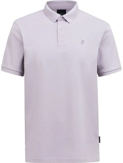 Peak Performance Classic Cotton Korte Mouw Poloshirt Paars S Man