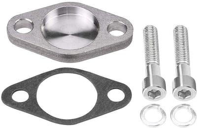 Dailygoods- EGR Klep Set - Dekplaat/Beugel - Roestvrij Staal - Inclusief Schroeven - Voor X5/E53 - E38/E39 730d/530d - EGR Blokkering