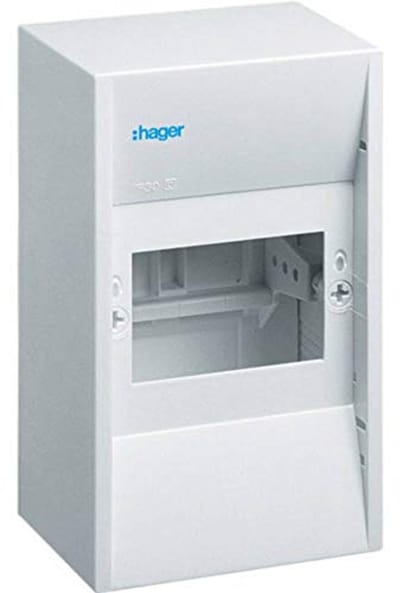 Miniverdeler 180x110x82mm IP30 4 PLE tot 63A voor AP-montage