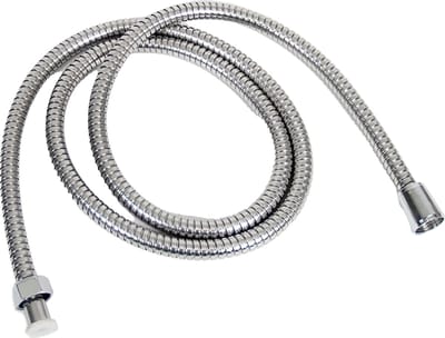 Gerimport Doucheslang rekbara - zilver - 180 tot 220 cm - met douchekop aansluiting - RVS