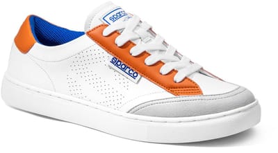 Sparco S-Time Sneakers - Oranje/Blauw/Multicolor — Maat 36