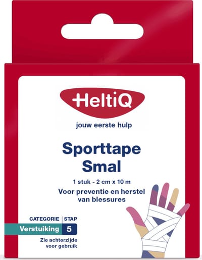 Heltiq Sporttape Smal 2cmx10m Heltiq Voordeelverpakking