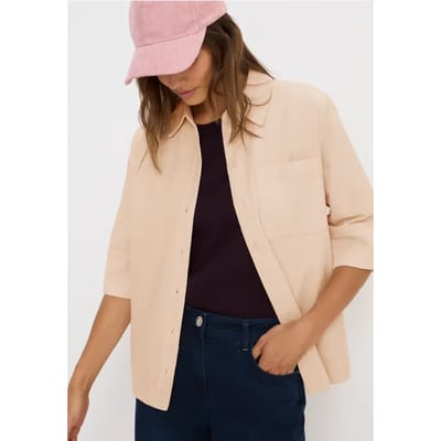 Corduroy overhemd blouse