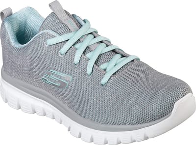 Skechers Sport GRACEFUL TWISTED FORTUNE Sneakers Dames Grijs