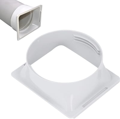 Universele Adapter Vierkant naar Rond voor Airco Afvoerslang - Geschikt voor 15 cm Slangen