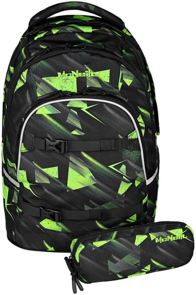 McNeill schoolrugzak Milo School Backpack Mrrow zwart