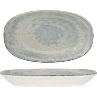 Bonna Serveerschaal - Omnia - Porselein - 24x14 cm - set van 2