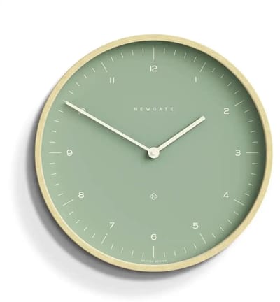 Newgate Mr Clarke wandklok groen 40cm