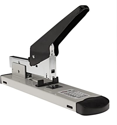 Dailygoods- Nietmachine Heavy Duty - Metalen Nietmachine - Verstelbare Nietmachine - Geschikt voor 100 Vel - Extra Hefboomwerking - Stijlvol Design - Kantoor Nietmachine