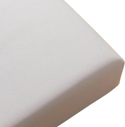 Bankkussen Buiten - Stoelkussen Terras - Comfortabel Zitten - Waterdicht Antislip - 200x40x5 cm - Lichtgrijs