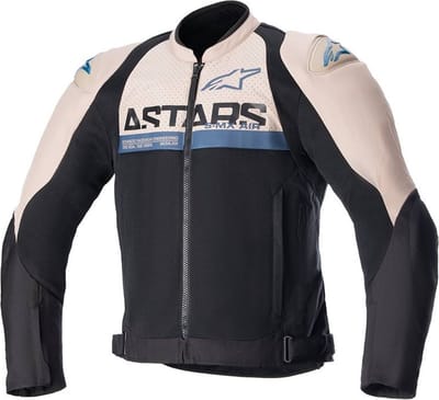Alpinestars SMX Air Jas Light Bruin Zwart Sodalite Blauw - Maat S - Jas