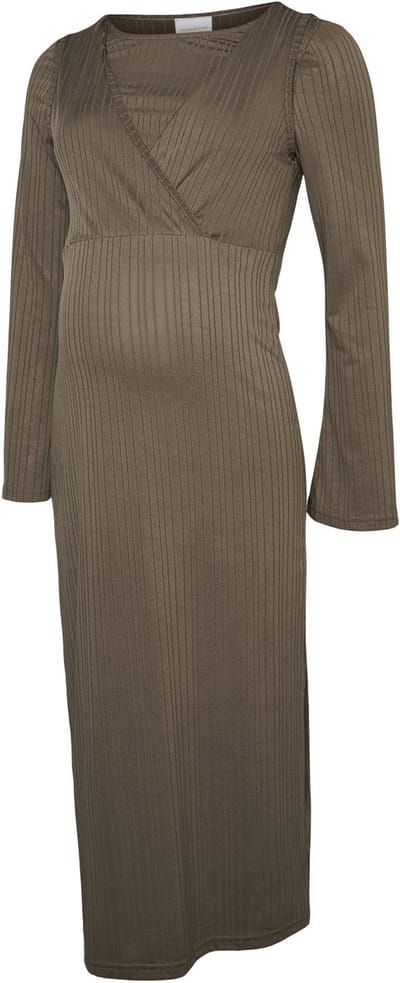 MAMALICIOUS - MLLUCY JUNE LS 2IN1 JRS MIDI DRESS 2F - Dames - Mini jurken