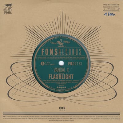 Vandal X - Flashlight (7" Single) ( Limited Edition)