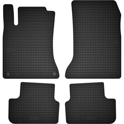 Wielganizator SolidTread - Mercedes CLA C117 - Rubber Automatten - Zwart - Perfecte Pasvorm
