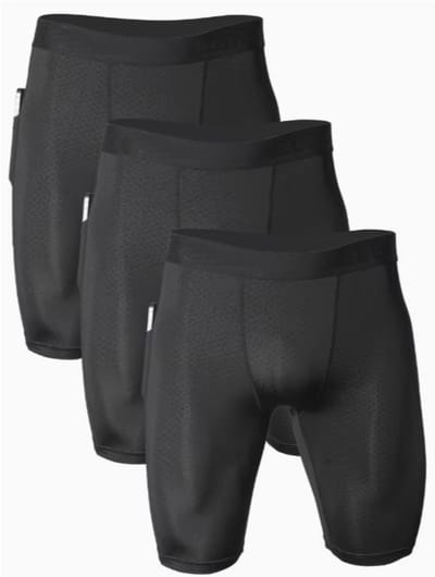 BamBella ® - Sport onderbroek - Maat S/M - ondergoed lang met zak korte legging