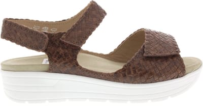 Solidus -Dames - bruin - sandalen - maat 36.5