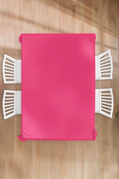 Tafelkleed - Tafellaken - 130x200 cm - Karmijn - Kleuren - Palet - Roze - Binnen en Buiten