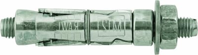 Bevestigingsankers - Schroefkoppen - Zware objecten bevestigen - Grote tolerantie gatgrootte - M8 x 60 mm 5 stuks - Metaal