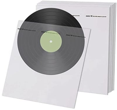 Binnenhoezen voor Grammofoonplaten - Rijstpapier 12 Inch (50 Stuks)