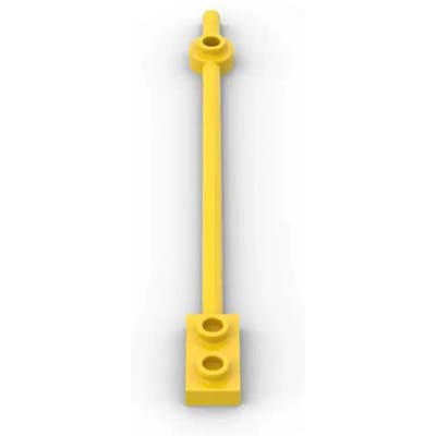 MOC 10 STUKS 99784 Staaf 12L Met 1 x 2 Plaat Einde Holle Studs Bouwstenen Kit 42445 Plaat Bakstenen Deeltje DOE-HET-